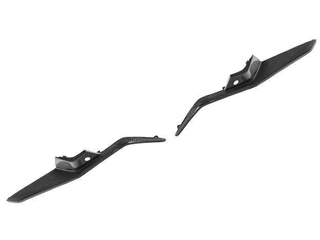 2020+ CHEVROLET CORVETTE C8 Z06 | CARBON FIBER FRONT BUMPER GRILLE INSERT PAIR